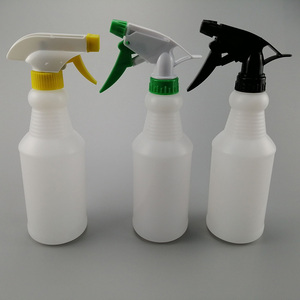 <span class=keywords><strong>Bouteille</strong></span> pulvérisatrice vide en plastique HDPE couleur naturelle, 32 oz, 24 oz, 16 oz, résistante aux produits chimiques, professionnelle, robuste - Product Image 5