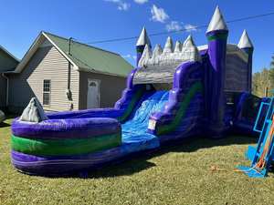 Fiesta <span class=keywords><strong>de</strong></span> <span class=keywords><strong>alquiler</strong></span> Tema tropical <span class=keywords><strong>Playa</strong></span> Niños Fiesta Rebote <span class=keywords><strong>Casa</strong></span> Tobogán <span class=keywords><strong>de</strong></span> agua inflable <span class=keywords><strong>con</strong></span> <span class=keywords><strong>piscina</strong></span> para patio trasero - Product Image 2