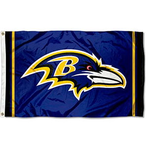 Wholesale High Quality Design <b>Flags</b> 3x5ft Sporting Event Custom Baltimore Ravens <b>Flag</b> - Product Image 3