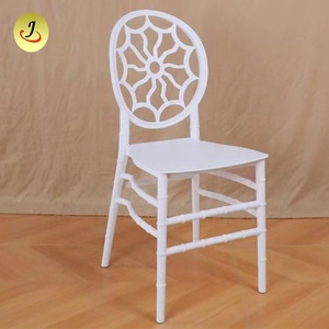 Tình yêu hình dạng thiết kế mới nhựa sự kiện đám cưới trắng ghế khách sạn để bán - Product Image 3