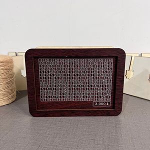 Hucha <span class=keywords><strong>Universal</strong></span> <span class=keywords><strong>de</strong></span> Madera para Euros y Dólares con Contador Numérico que Registra el Total <span class=keywords><strong>de</strong></span> Ahorros, Ideal para Decoración del Hogar - Product Image 5