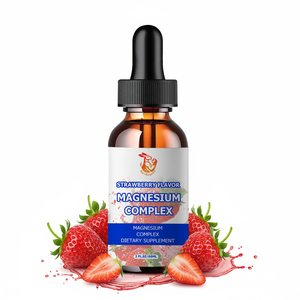 Premium High Mood Balance Support Nerve System Magnesium Complex <b>Liquid</b> Drops with L-Theanine and Potassium - Product Image 1