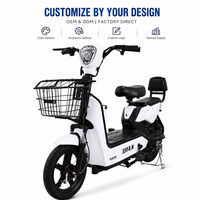 Vélo Électrique Personnalisé en Gros, Scooter Électrique Pas Cher, Vélo Électrique 48V 350W avec Pédales