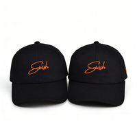 Casquette de baseball personnalisée de haute qualité à 6 panneaux, non structurée, style « Dad Hat », respirante, imperméable, avec broderie, pour un look sportif