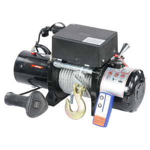 Cabrestante Eléctrico CE de 9500 lb, 12V/24V, Impermeable, para Rescate de Vehículos Todoterreno, con Cable de Acero - Product Image 1