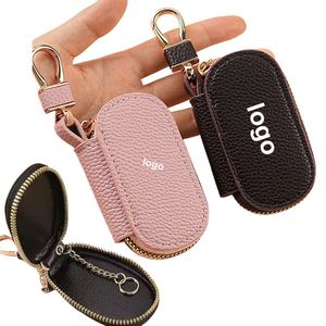 Sac étanche en PU de style coréen pour homme et femme, housse de protection universelle pour voiture avec fermeture éclair et porte-clés - Product Image 1