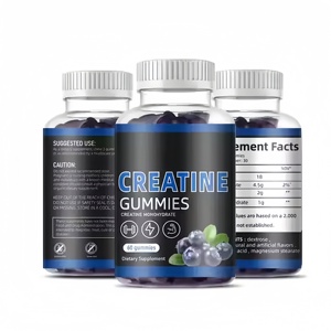 Suplementos Deportivos Diarios para Ganancia Muscular, Gomitas con Extracto <span class=keywords><strong>Pre</strong></span>-Entrenamiento 400g, Personalizables para Adultos, No Aptas para Mujeres Embarazadas - Product Image 1