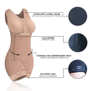 Mujeres grueso cuerpo Shaper <span class=keywords><strong>Curvy</strong></span> BBL vaina colombiana Fajas Faha Para Mujer Gaine BBL Gaine Amincissante Femme <span class=keywords><strong>faja</strong></span> colombiana - Product Image 4