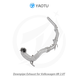 YT cho Volkswagen Golf <span class=keywords><strong>MK8</strong></span> r Thép không gỉ ống xả downpipe hiệu suất cao ống xả - Product Image 4