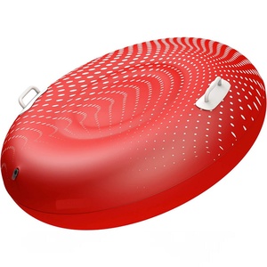 Tube à neige gonflable en PVC pour enfants et adultes - Grande luge d'hiver robuste et durable pour le glissement sur neige - Product Image 5