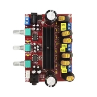 Carte d'amplification numérique pour subwoofer ZYSY XH-M139 TPA3116D2 2x50W 100W 2.1 canaux DC 12-24V Économie d'énergie