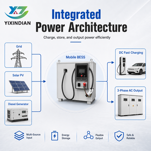YIXINDIAN Energy Storage Charging System 67kWh 140kWh 200kWh 416kWh Road Rescue Highway <strong>Emergency</strong> Charging Quick Deployment - Product Image 3