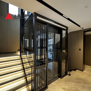 Ascensor de Pasajeros Mitsubishi de Bajo Precio con Decoración de Espejo Grabado para Casa, Villa u Hotel, Precio Competitivo - Product Image 5