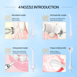 <span class=keywords><strong>Mornwell</strong></span>-limpiador de dientes, aparato para el cuidado <span class=keywords><strong>bucal</strong></span>, blanqueador, hilo Dental de agua inalámbrico con bolsa de viaje de color - Product Image 5