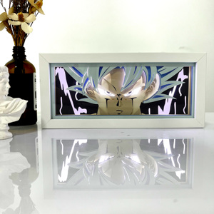 Attaque sur Titan Anime figurine démon tueur Dragon Balls personnalisé 3d veilleuse lampes de bureau cadeau Itemspopul - Product Image 4