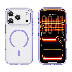 Coque de téléphone magnétique transparente mate antichoc JOYPORODO B546 Crystal Series pour iPhone 17 18 Pro Max – Étui rigide mince et tendance - Product Image 4
