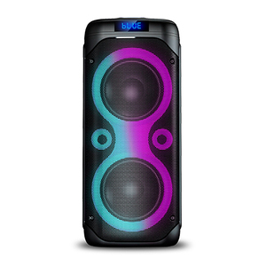 Caja de Subwoofer de 8 Pulgadas Amplificada con Luces LED de Colores Intermitentes, Altavoz de Plástico Profesional Tipo <span class=keywords><strong>Boombox</strong></span> 3 - Product Image 2