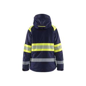 BLAKLADER - 447019778933XL Chaqueta de invierno Hi-Vis para mujer Azul marino/Amarillo-EAN 7330509849491 ROPA DE TRABAJO DE 2017 - Product Image 2