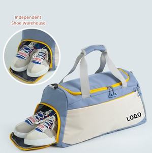 Mochila Deportiva de Viaje de Gran Capacidad con Logotipo Personalizado, Bolsa de Gimnasio Portátil con Compartimento para Zapatos, Bolsa Deportiva de Nailon de Diseño - Product Image 4