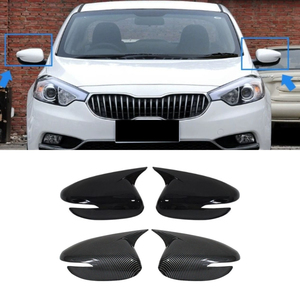 ฝาครอบกระจกมองข้างรถยนต์ ป้องกันรอยขีดข่วน สำหรับ Kia K3 2013-2018 ชุดแต่งรถยนต์ อุปกรณ์ตกแต่งรถยนต์ - Product Image 1