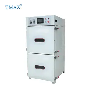 Vertical Electrode Sheet Baking Machine Two Chambers Vacuum Drying Oven For Battery Cylindrical Cell Product