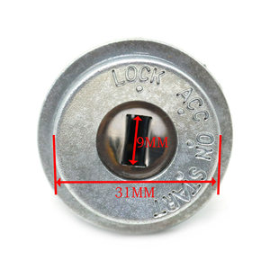 Hongsen Ignition <b>Lock</b> <b>Cylinder</b> 69057-35070 For Toyota Cars Zinc Plated Light Grey Cylindrical <b>Lock</b> - Product Image 3