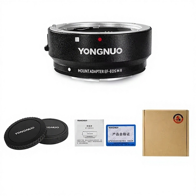 YONGNUO EFE.OSM II Auto Focus Lens Adapter Ring for Canon ForEOS EF/EF-S Mount Lens to M EF-M M2 M3 M5 M6 M10 M50 M100