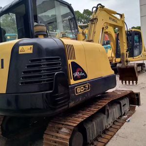 Excavadora de orugas hidráulica Hyundai 90% usada, nuevo motor y motor de 6 toneladas para uso en construcción/Agricultura - Product Image 2