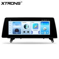 XTRONS autoradio Android 10,25 pouces, Qualcomm Snapdragon 662, écran entièrement laminé, GPS 4G mondial pour BMW X5 E70/ X6 E71 LHD CIC