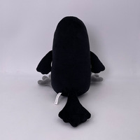 Nouveau Steve et Maggie jouets en peluche corbeau peluche poupée doux noir dessin animé oiseau en peluche jeter oreiller personnalisé en gros usine