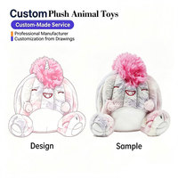 Peluche Monstre Personnalisée Tie-Dye en Fourrure Moelleuse avec Visage Souriant Amusant, Jouet Doux et Écrasable pour Acheteurs en Gros de Souvenirs Nouveauté