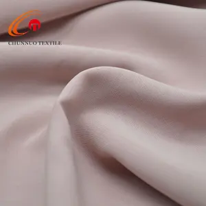 Shaoxing chunnuo textil llano teñido lana gasa tela para abaya