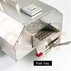 Horno de Pizza Portátil de Carbón para Exteriores con Bandeja Giratoria, de Calentamiento Rápido, con Piedra para Pizza, Ideal para <span class=keywords><strong>Leña</strong></span> - ¡Venta Caliente de Fábrica! - Product Image 4