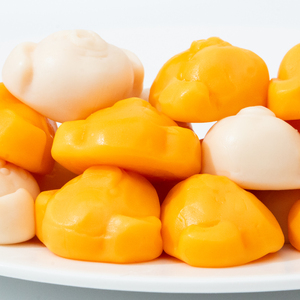 OEM/ODM all'ingrosso alla rinfusa forma di maiale pelata caramelle Gummies sapore fruttato morbido gelatina confetteria in borsa cina - Product Image 4