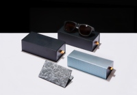 Boîte d'emballage rigide personnalisée recyclable pour lunettes de soleil de luxe, boîte à glissière en papier cadeau avec design gratuit