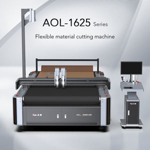 AOL 1625 1825 cnc otomatik dikiş tekstil kumaş deri cnc yuvarlak bıçak kesme makineleri - Product Image 3