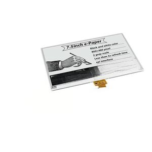Module d'affichage E-Ink 7,5 pouces 800x480, interface SPI, écran E-Paper <span class=keywords><strong>24</strong></span> broches, prend en charge 4 niveaux de gris pour étiquettes de rayonnage électroniques (<span class=keywords><strong>ESL</strong></span>) - Product Image 1