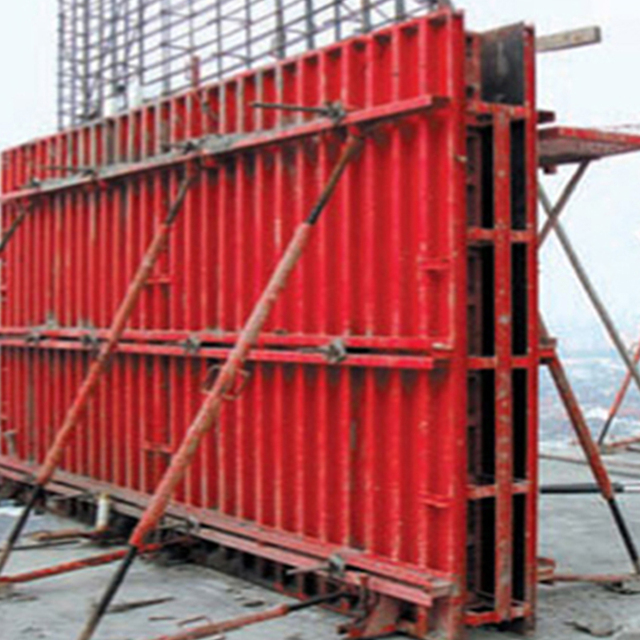 Manufacture Adjustable Steel Formwork Wall Steel Frame Adjustable Concrete Column Formwork for Sale