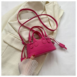 Women's Mini Crossbody Bag Fashionable Candy Red Envelope Shell Design with <strong>Geometric</strong> Pattern <strong>Japanese</strong> Style Made of PU - Product Image 5