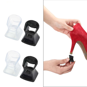 Protector de tacón alto de PVC original, tapón de césped antideslizante portátil con tapas de reparación, cubierta de talón portátil - Product Image 1
