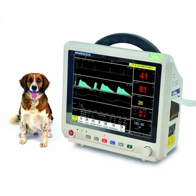 Clinics Hospitals Veterinary Portable Monitor Monitoring Devices Veterinary Veterinary Multiparameter Monitor