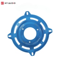 HY AUDIO OEM/ODM Accesorios para Altavoces al por Mayor, Tamaño y Color Personalizables, Altavoz de Rango Medio de 0.5 mm de Grosor, Cesta con Marco de Hierro, Buena Calidad