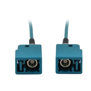 Adaptateur de câble coaxial FAKRA Z droit vers extrémité ouverte RG178 50 Ohm haute fréquence pour antenne de voiture, longueur personnalisée OEM - Product Image 2