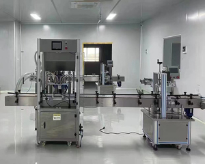 Chaîne de production automatique de machine de remplissage de shampooing crème cosmétique de <span class=keywords><strong>visage</strong></span> garantie de 1 an entraînée par moteur électrique - Product Image 5