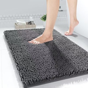 Alfombra de Baño Afelpada de Chenilla Antideslizante con Base Antideslizante, Diseño Nuevo 2026, Buena Calidad, Productos para Baño - Product Image 5