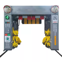 Machine de lavage de voitures automatique avec système de séchage à air, équipement de lavage de véhicules entièrement automatique à portique pour le nettoyage et le séchage des voitures