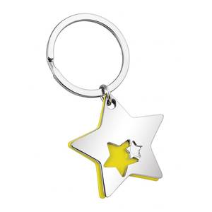 พวงกุญแจรูปดาวสองแผ่น - Product Image 2