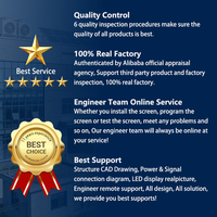 Módulo LED para Interiores de Alta Definición 4K, Paso de Píxeles P1.25-P2.5, Panel de Video Wall Publicitario a Todo Color