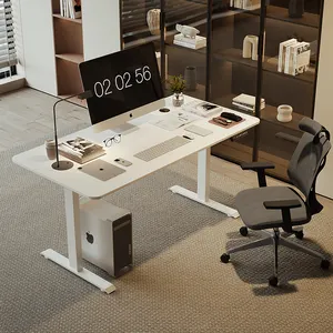 Wquantum офисный роскошный двухмоторный стоячий офисный стол Электрический регулируемый по высоте стол