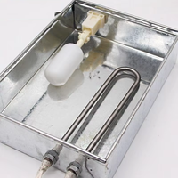 Accessoires d'incubateur d'œufs de poulet automatique à prix d'usine, bassin d'eau personnalisé 220V avec valve de tube d'humidification